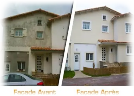 Devis peinture extérieure façade Libourne 33500 Gironde